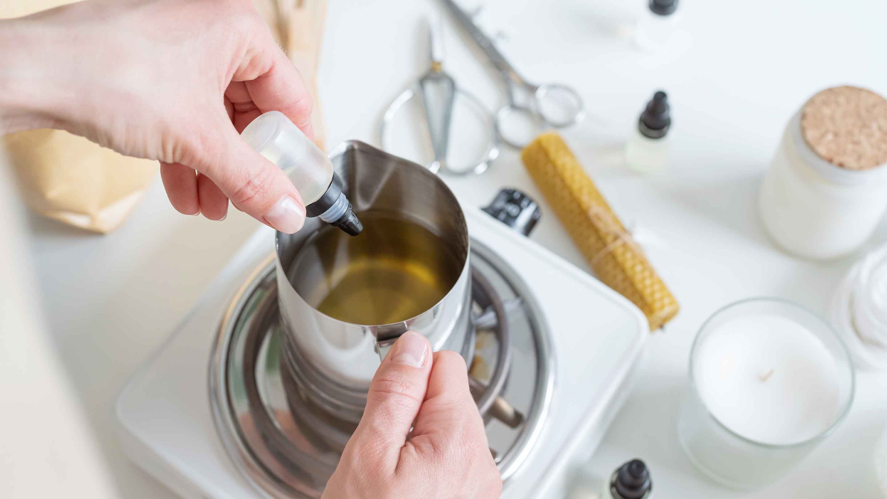 Candle making process