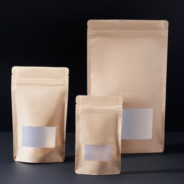 Stand Up Pouch with Window