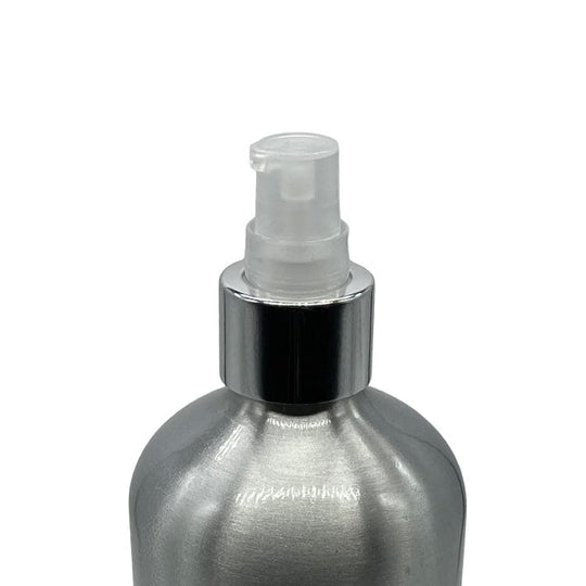The optional pump screw cap for the aluminium screw lid bottles with product code T9989.