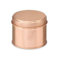 61 (d) x 48 (h) mm - (100ml) (10cl) / Rose Gold / Box of 100