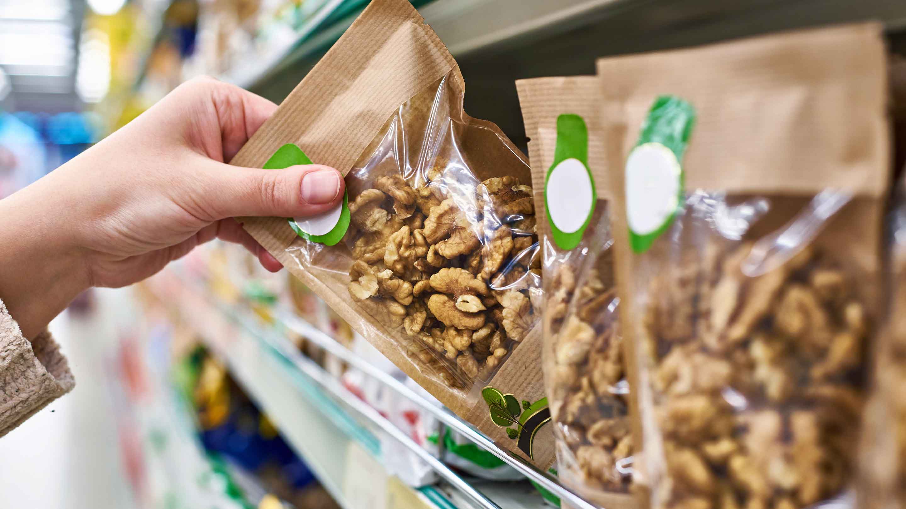 Example of custom food packaging