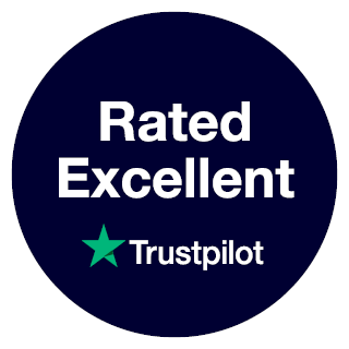 Rated Excellent Trustpilot Badge