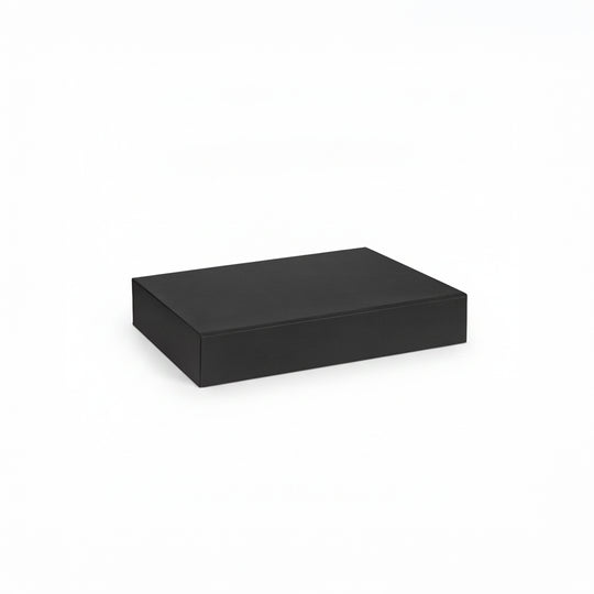 Flat-Pack A5 Magnetic Gift Boxes in Black & White - Tinware Direct