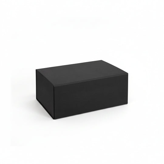 Flat-Pack A5 Magnetic Gift Boxes in Black & White - Tinware Direct