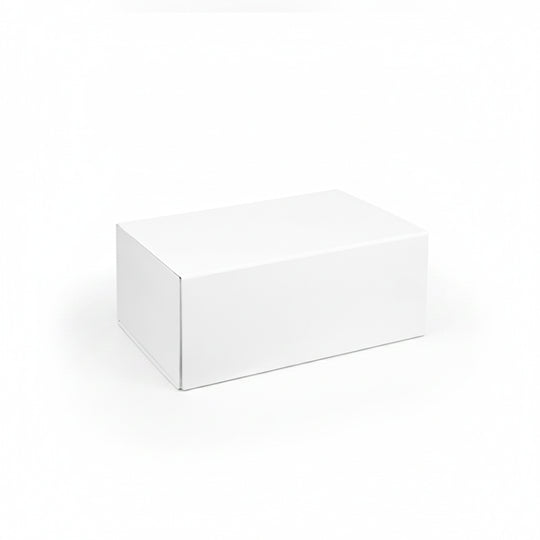 Flat-Pack A5 Magnetic Gift Boxes in Black & White - Tinware Direct