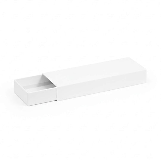 Large matchbox style gift box with drawer open. 