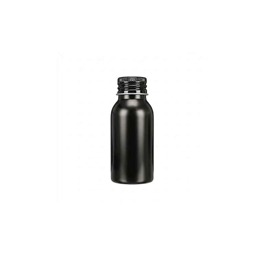 Gloss black aluminium bottle (50ml)