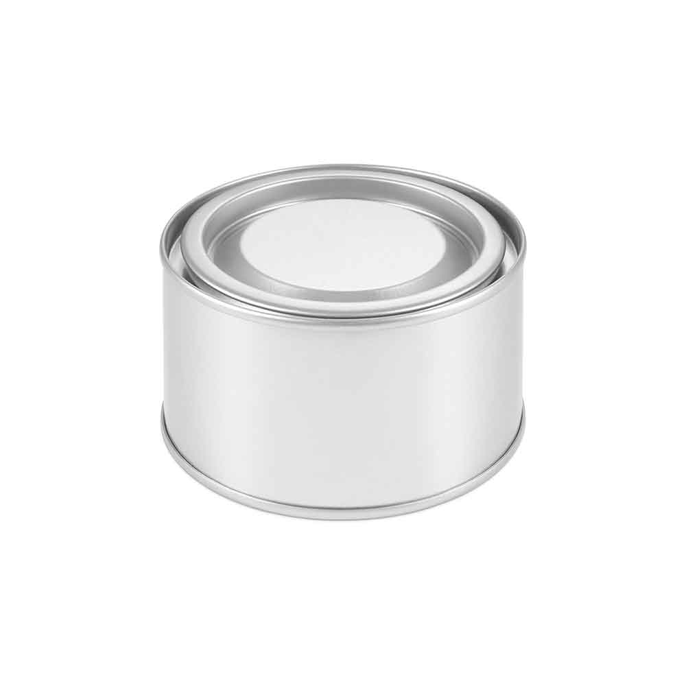 Silver lever lid tin, SKU: T0615