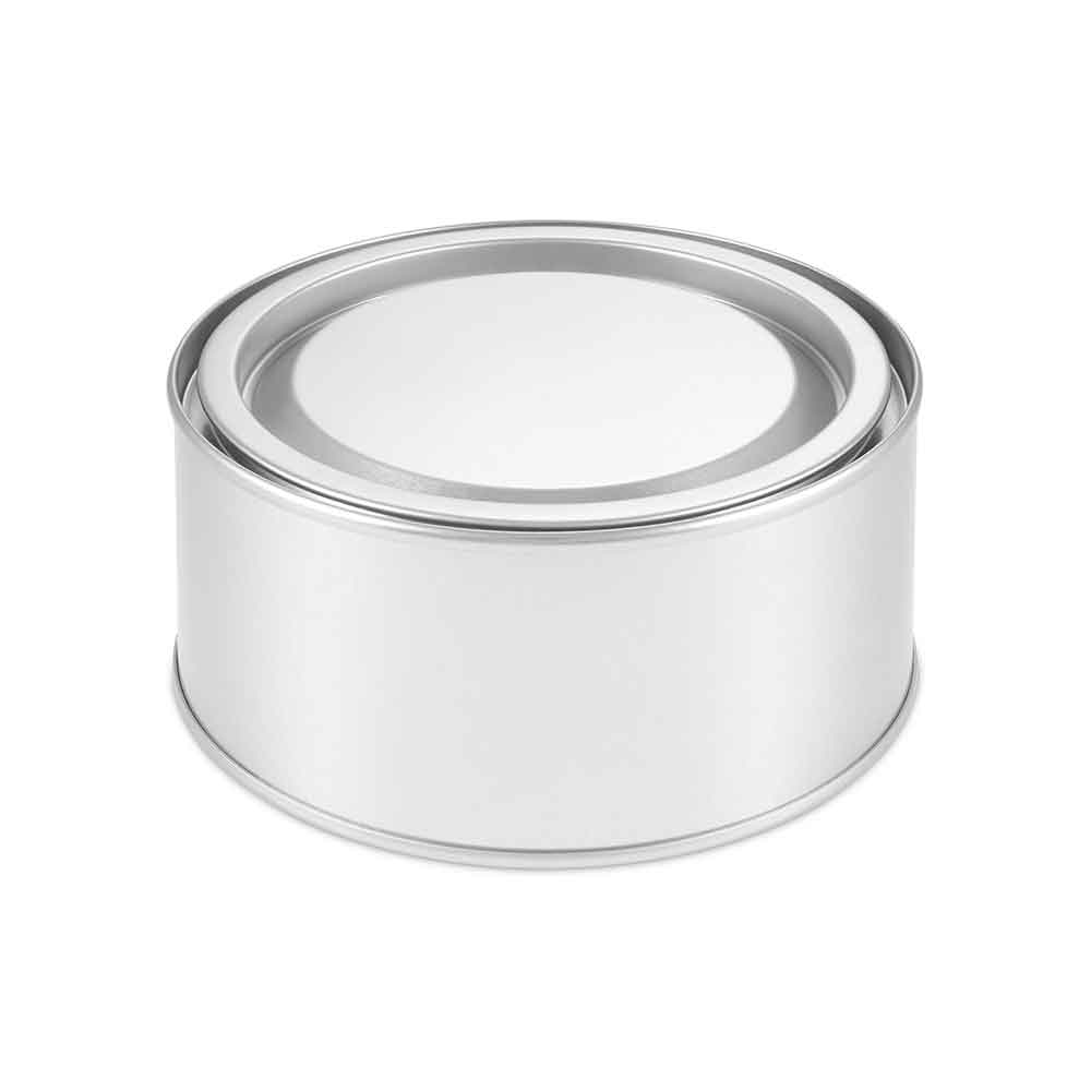 Silver lever lid tin, SKU Code: T0617