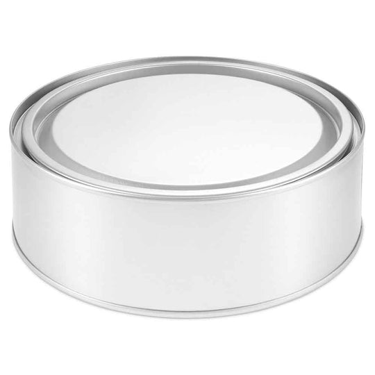 Silver lever lid tin, SKU code: T0619