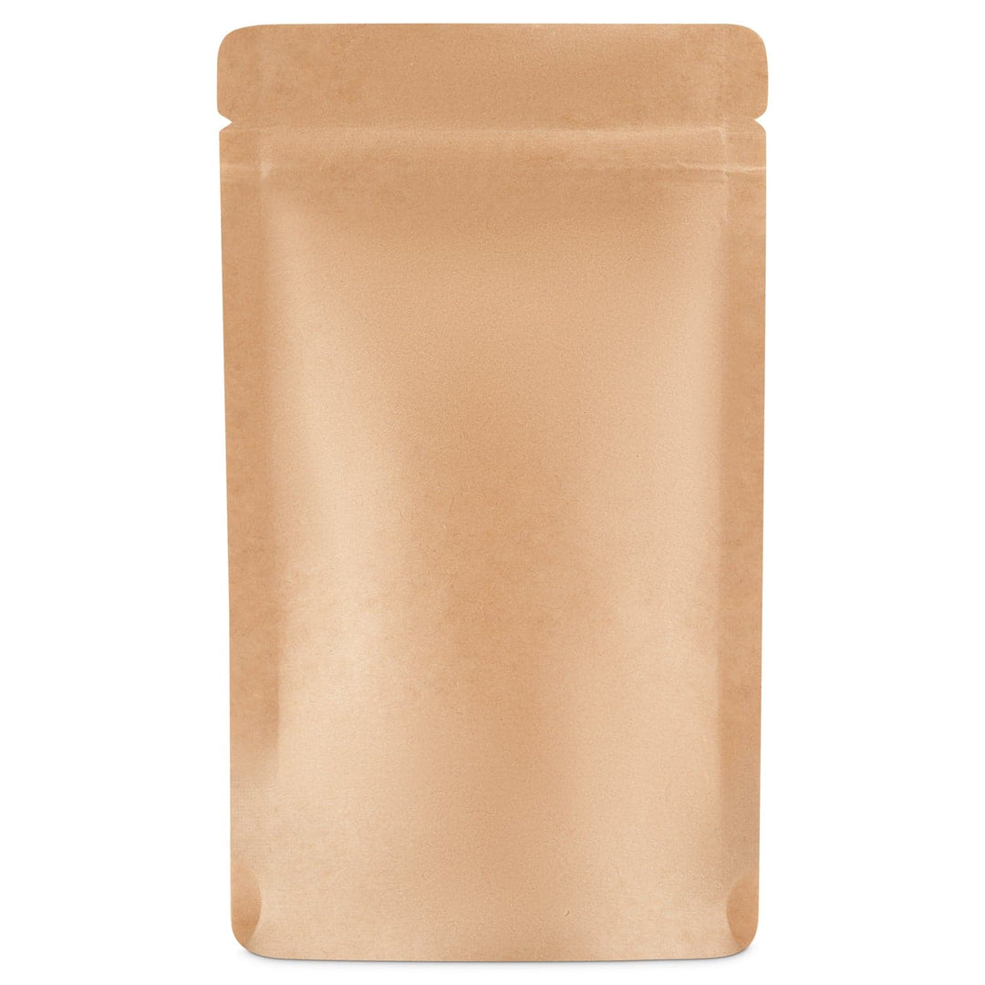Brown Stand Up Pouch on white background. 