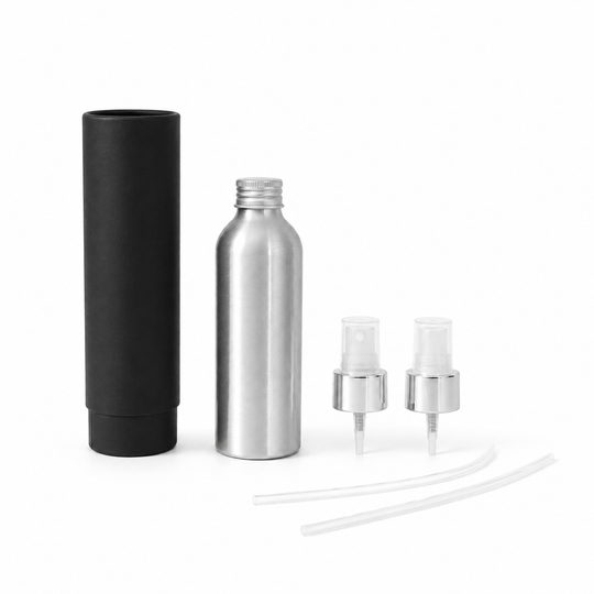 Aluminium Screw Lid Bottles With Pump Or Spray Caps