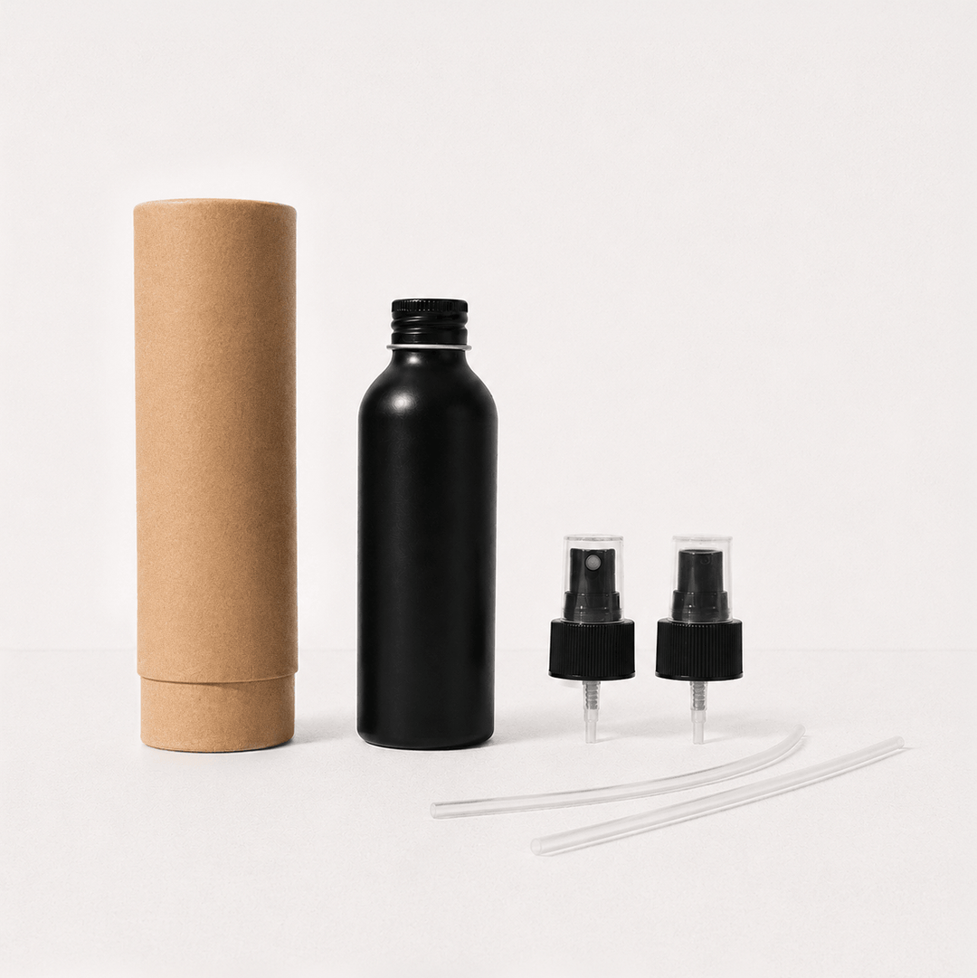 Aluminium Screw Lid Bottles With Pump Or Spray Caps