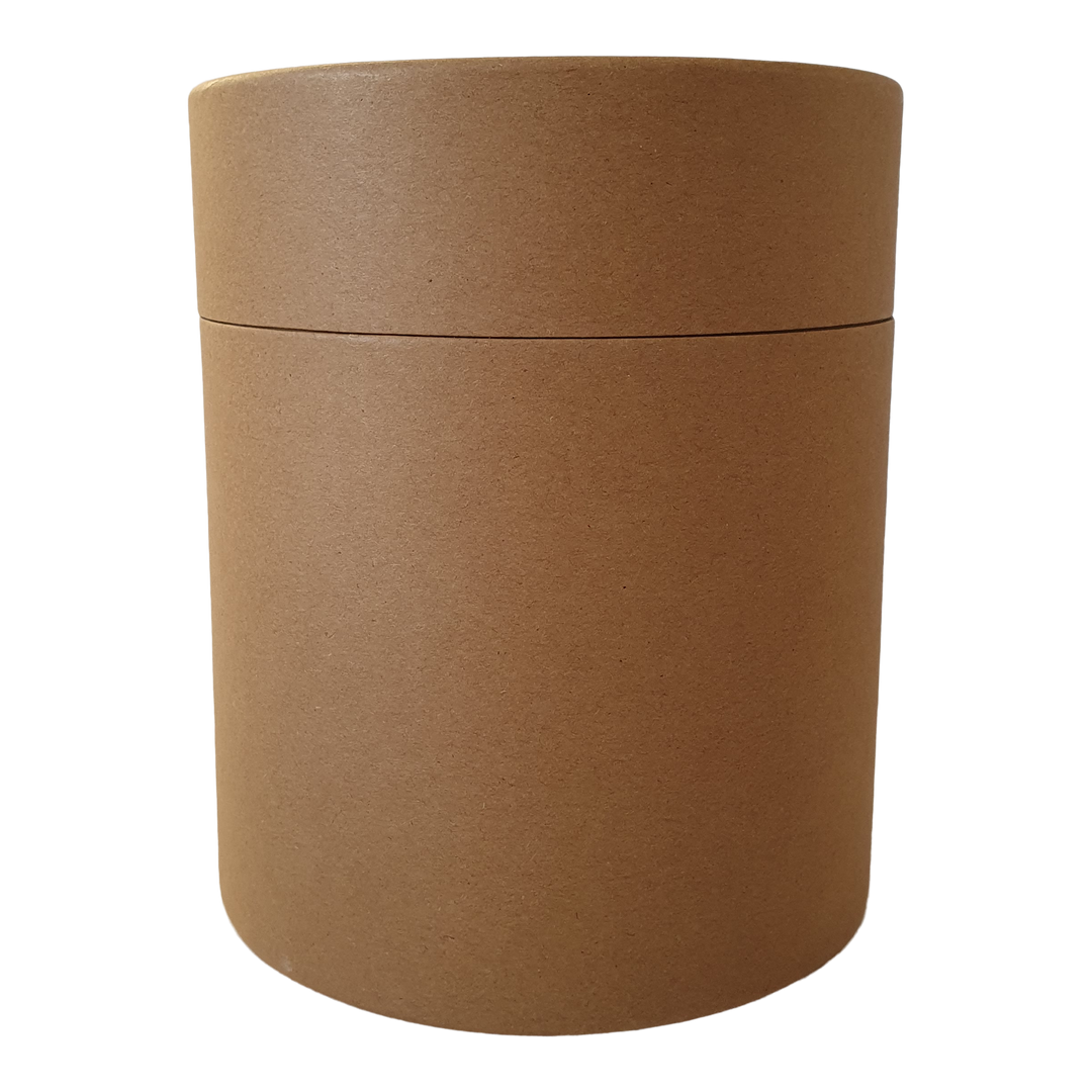 Multipurpose Cardboard Tube Packaging in Black, White or Brown