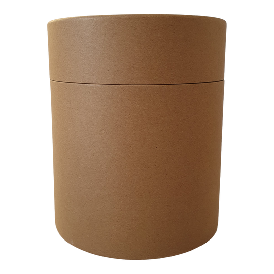 Multipurpose Cardboard Tube Packaging in Black, White or Brown