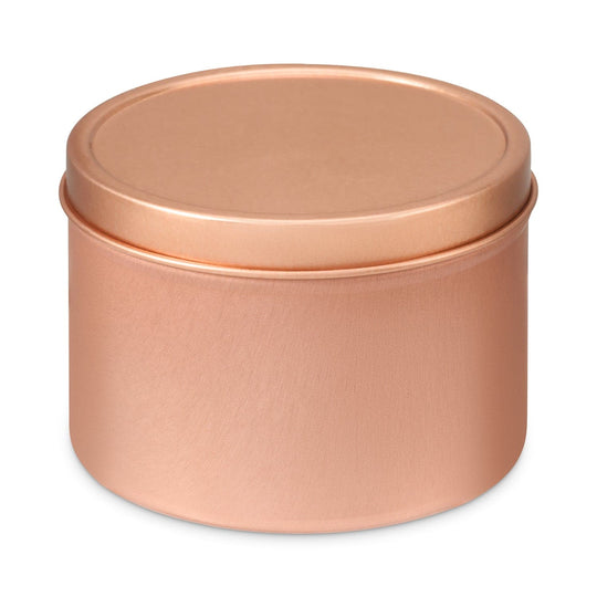 A rose gold seamless tin with product code T0768.