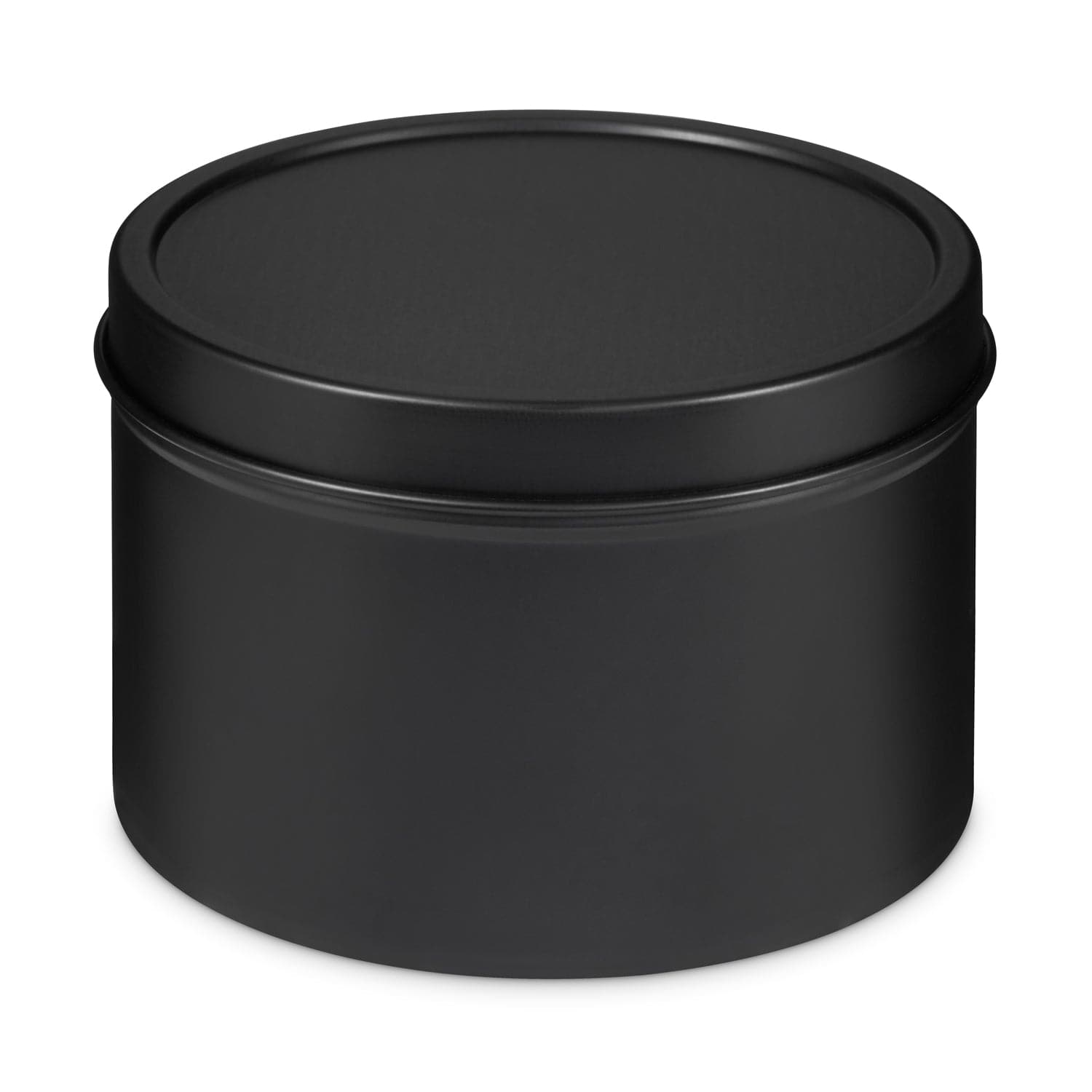 Black metal tins best sale