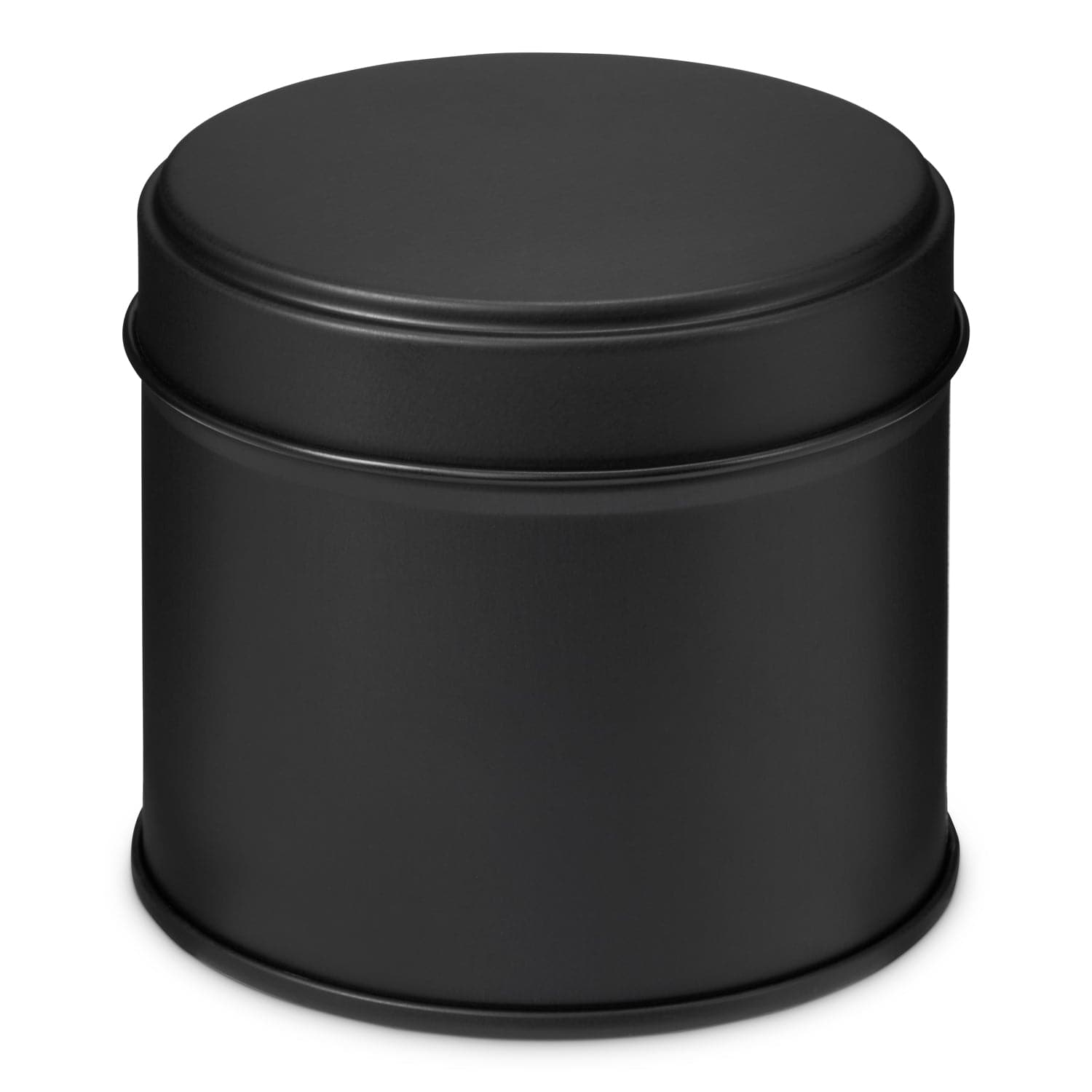 Black top tin can