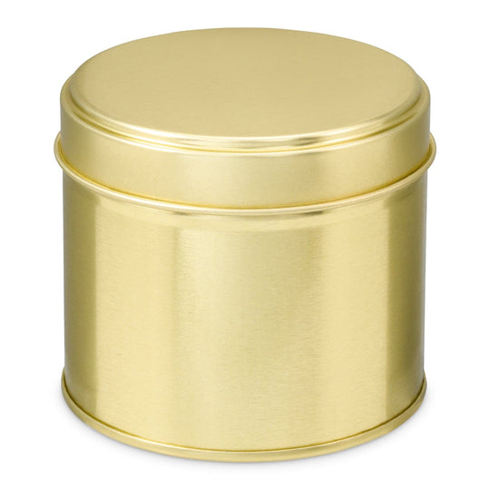 A gold welded side seam tin with product code T0878.