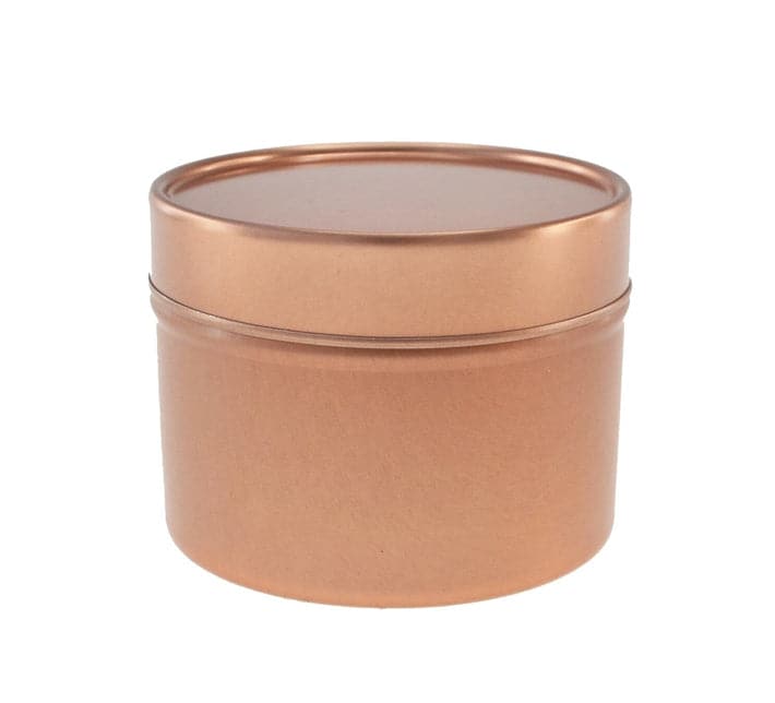 A rose gold seamless tin with product code T0766.