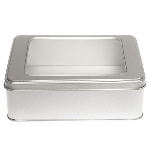 Rectangular Tin Packaging | Biscuit Packaging | Tinware Direct