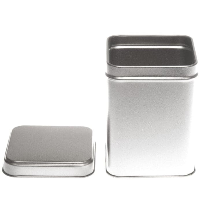 Tall Square Tin | Wholesale Metal Packaging | Tinware Direct